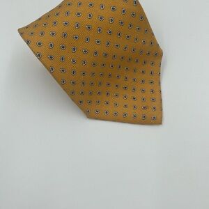 Brooks Brothers Mustard Patterned Tie
